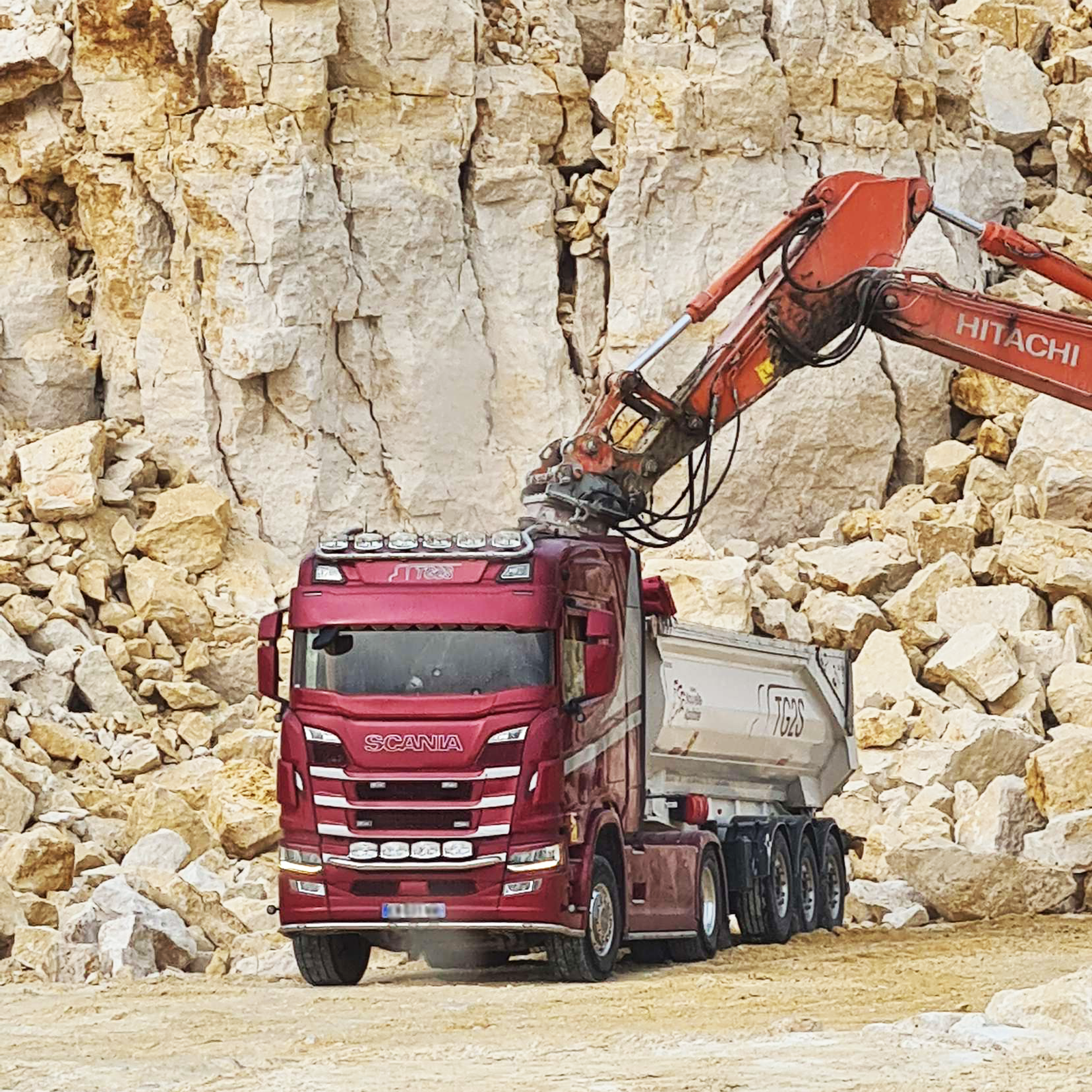 Transport granulats Barbezieux